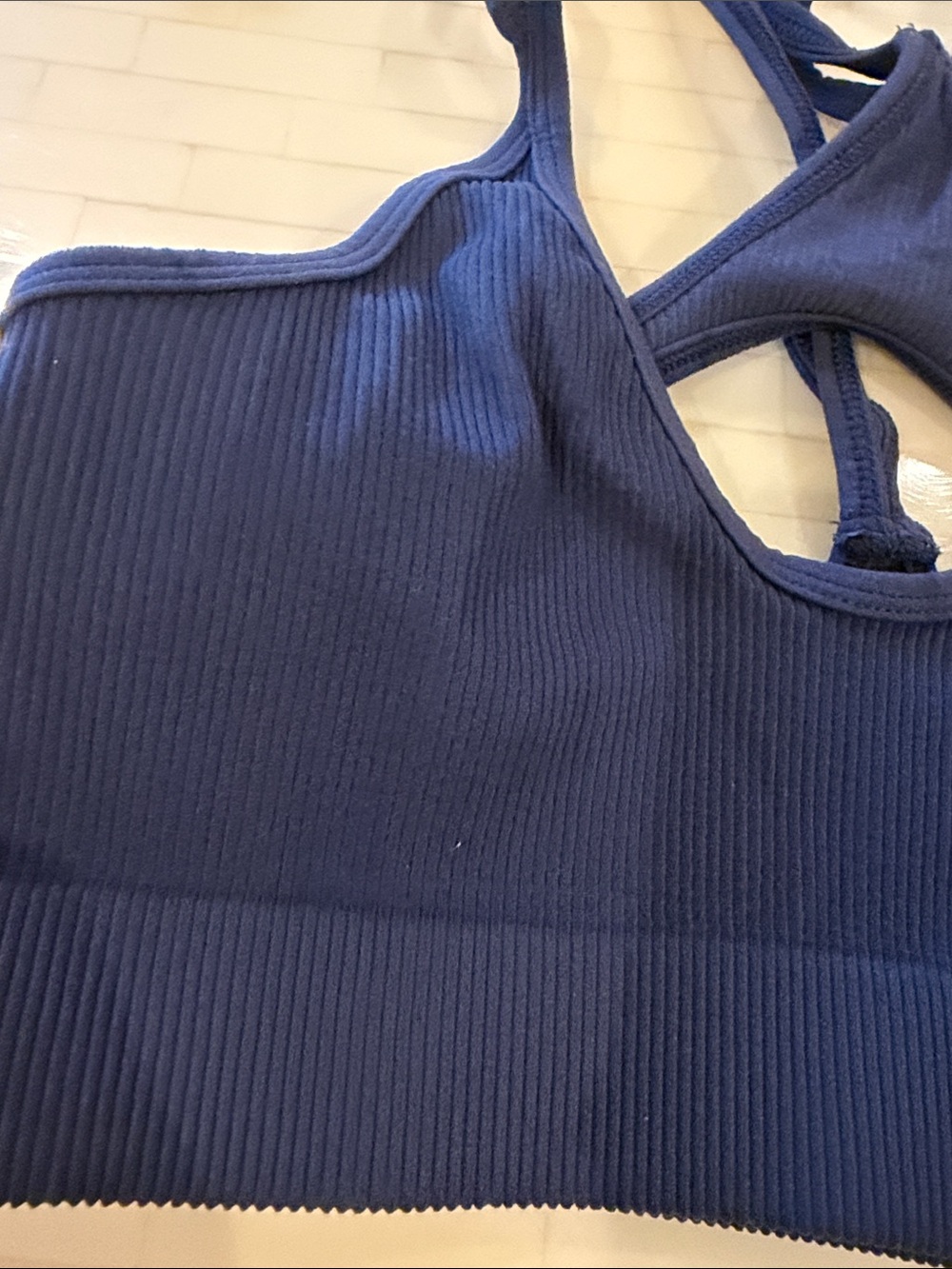 Free People (Free Throw) Sports Bra- Navy, M - Picture 5 of 5